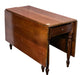 Antique American Federal Fruitwood Drop Leaf Table | Work of Man