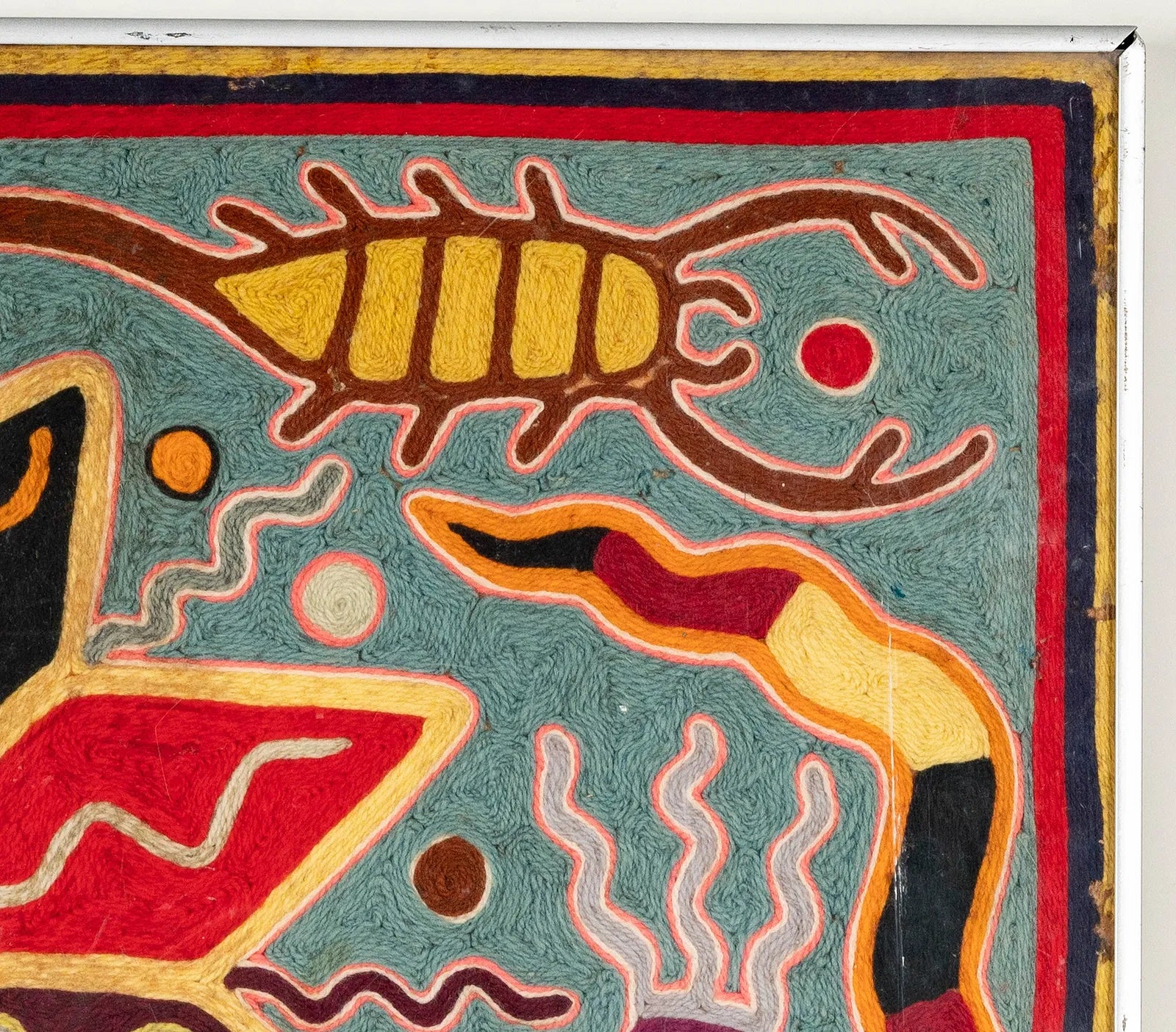 AW13-020: Fermin Gonzalez Rios Mixed Media Fantasy Artwork With Snakes and Scorpions