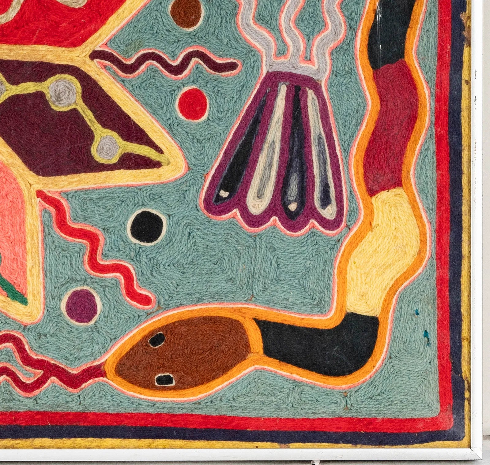 AW13-020: Fermin Gonzalez Rios Mixed Media Fantasy Artwork With Snakes and Scorpions