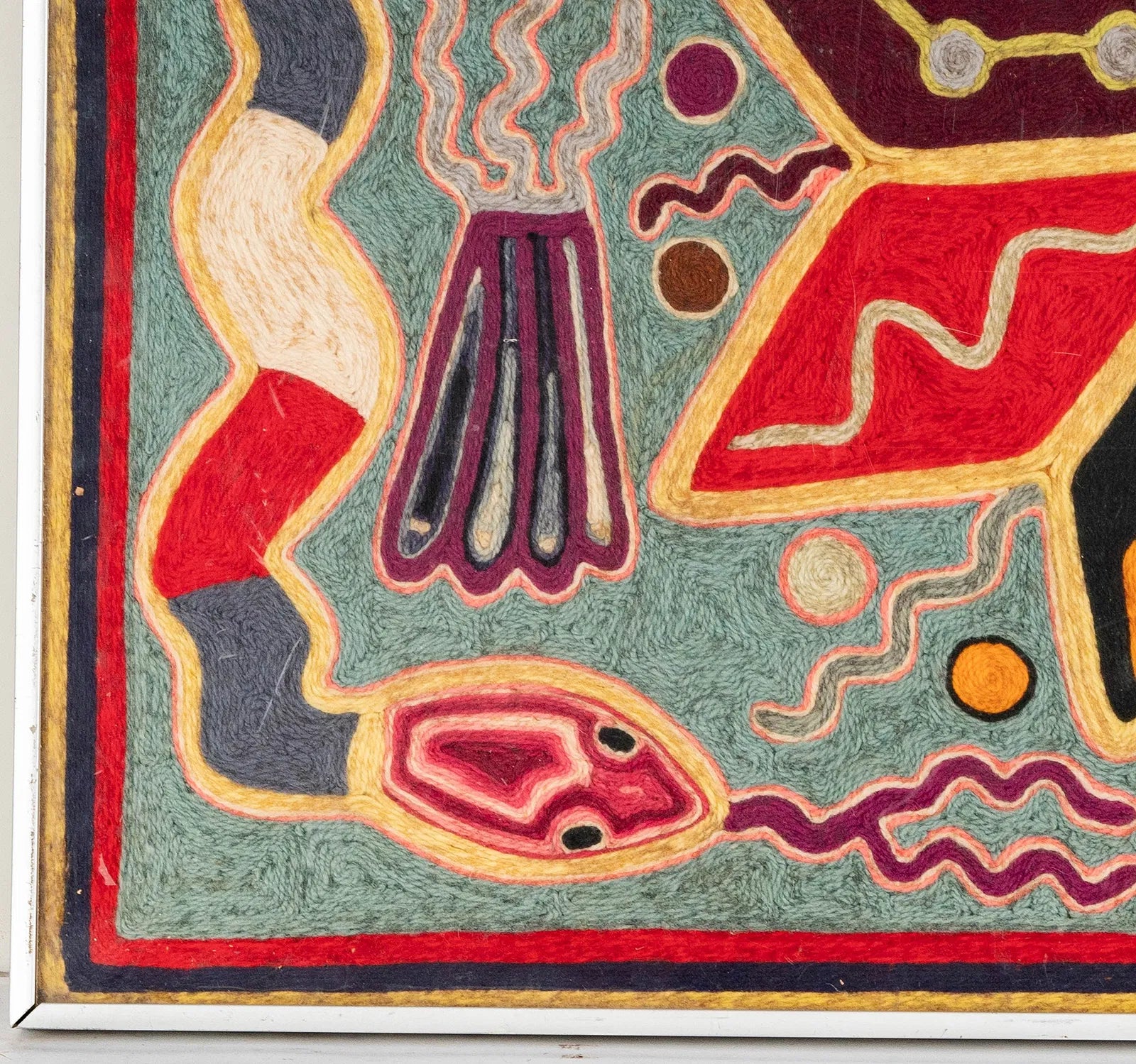 AW13-020: Fermin Gonzalez Rios Mixed Media Fantasy Artwork With Snakes and Scorpions