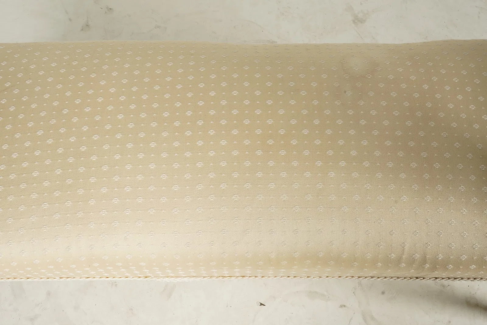 AF2-356: Antique American Federal Mahogany Foot Bench With Upholstered Seat Early 19th Century