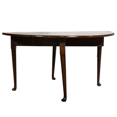 Antique English Georgian Mahogany Gate Leg Table Late 18th Century | Work of Man