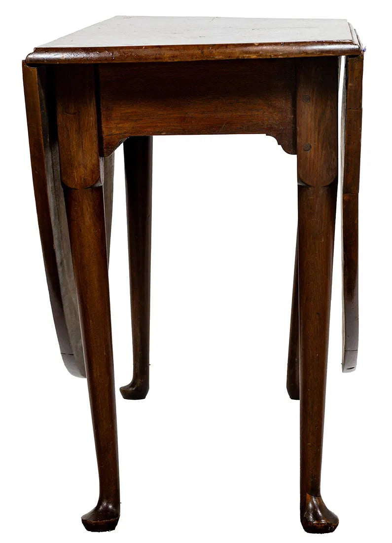 AF1-290: Antique English Georgian Mahogany Gate Leg Table Late 18th Century
