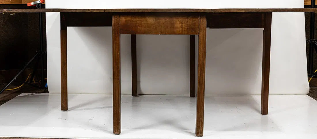 AF1-292: Antique English Georgian Walnut Banquet Table Circa 1820 in Three Sections