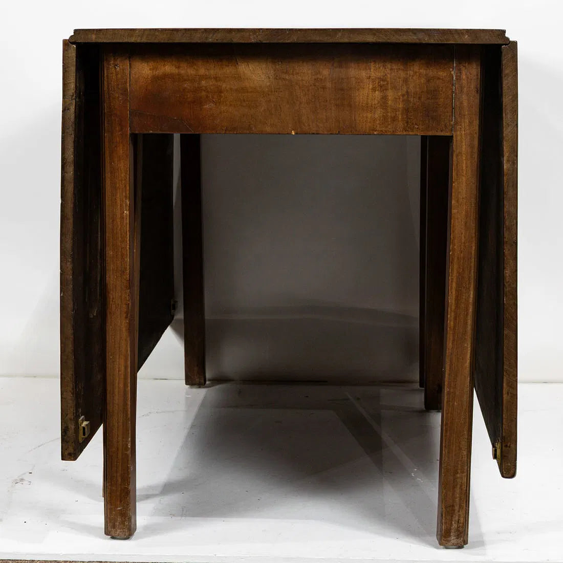 AF1-292: Antique English Georgian Walnut Banquet Table Circa 1820 in Three Sections