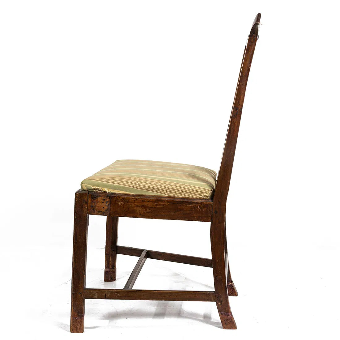 AF2-309: Antique American Federal Mahogany Side Chair Circa 1800