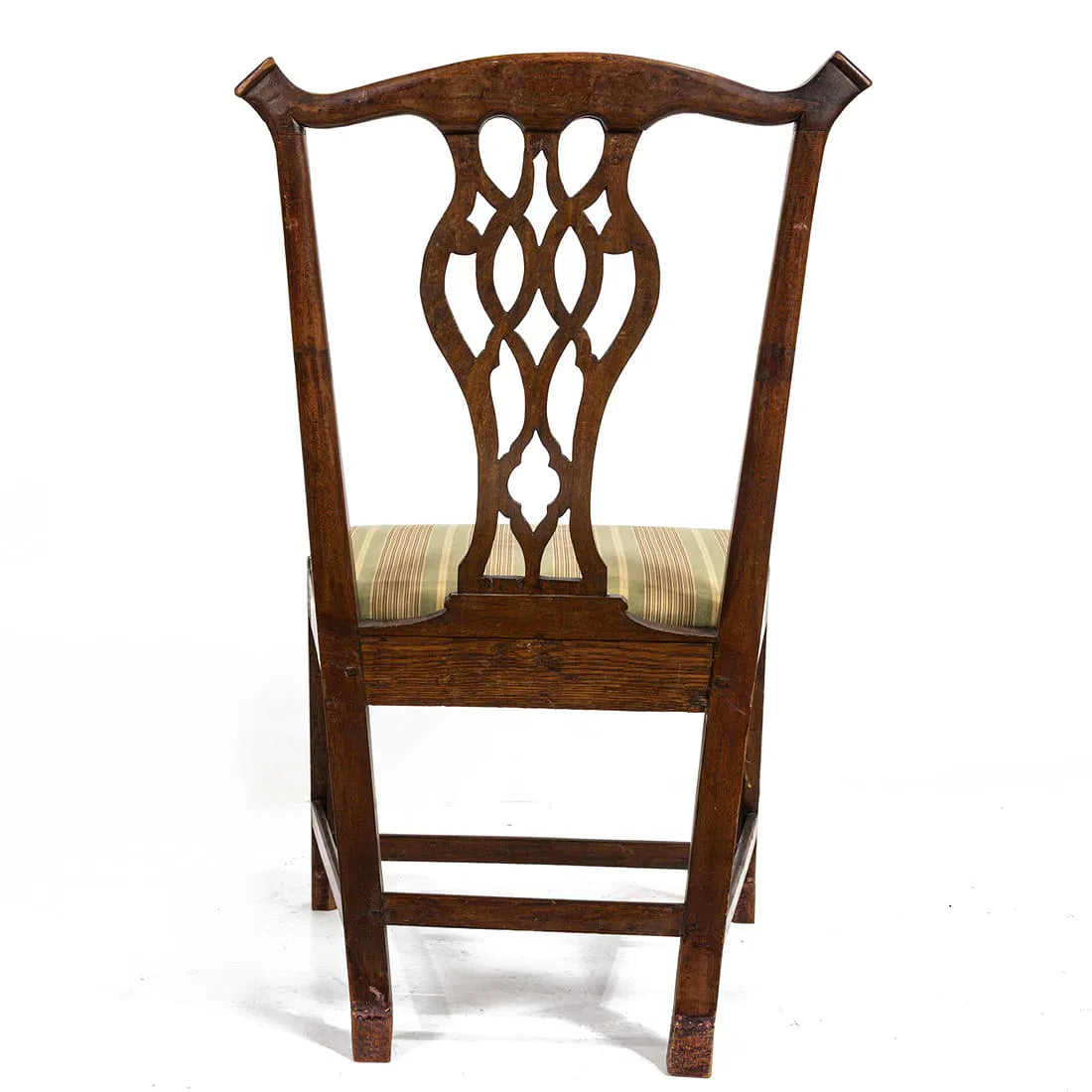 AF2-309: Antique American Federal Mahogany Side Chair Circa 1800