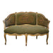 Antique French Rococo Louis XV Style Giltwood Canape Late 19th Century | Work of Man