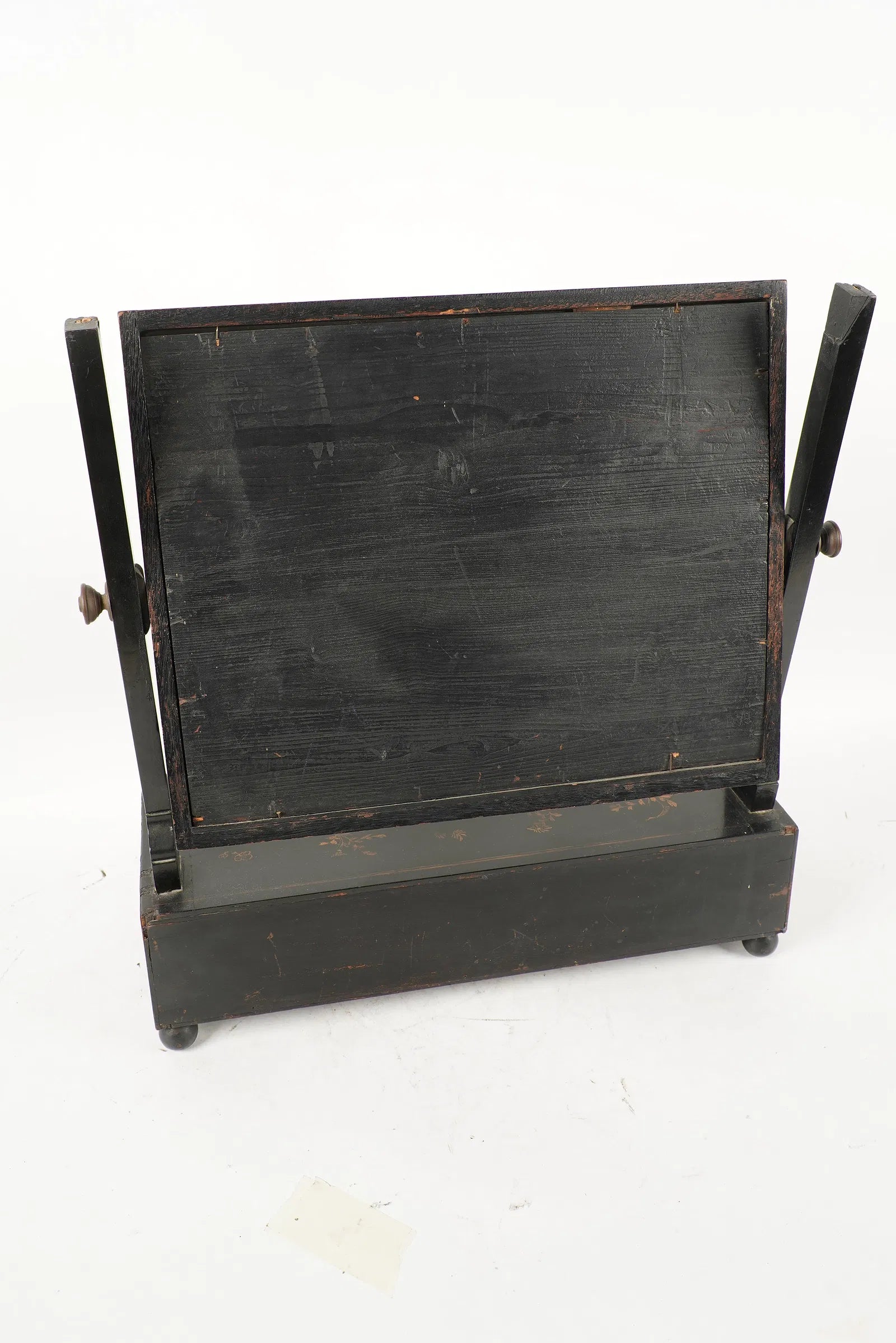 AF7-014: Antique English Chinoiserie Dressing Mirror Early 19th Century