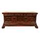 Antique Carved Walnut French Provincial Coffer Early 19th Century | Work of Man
