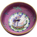 Antique Minton Purple Luster Porcelain Footed Bowl | Work of Man