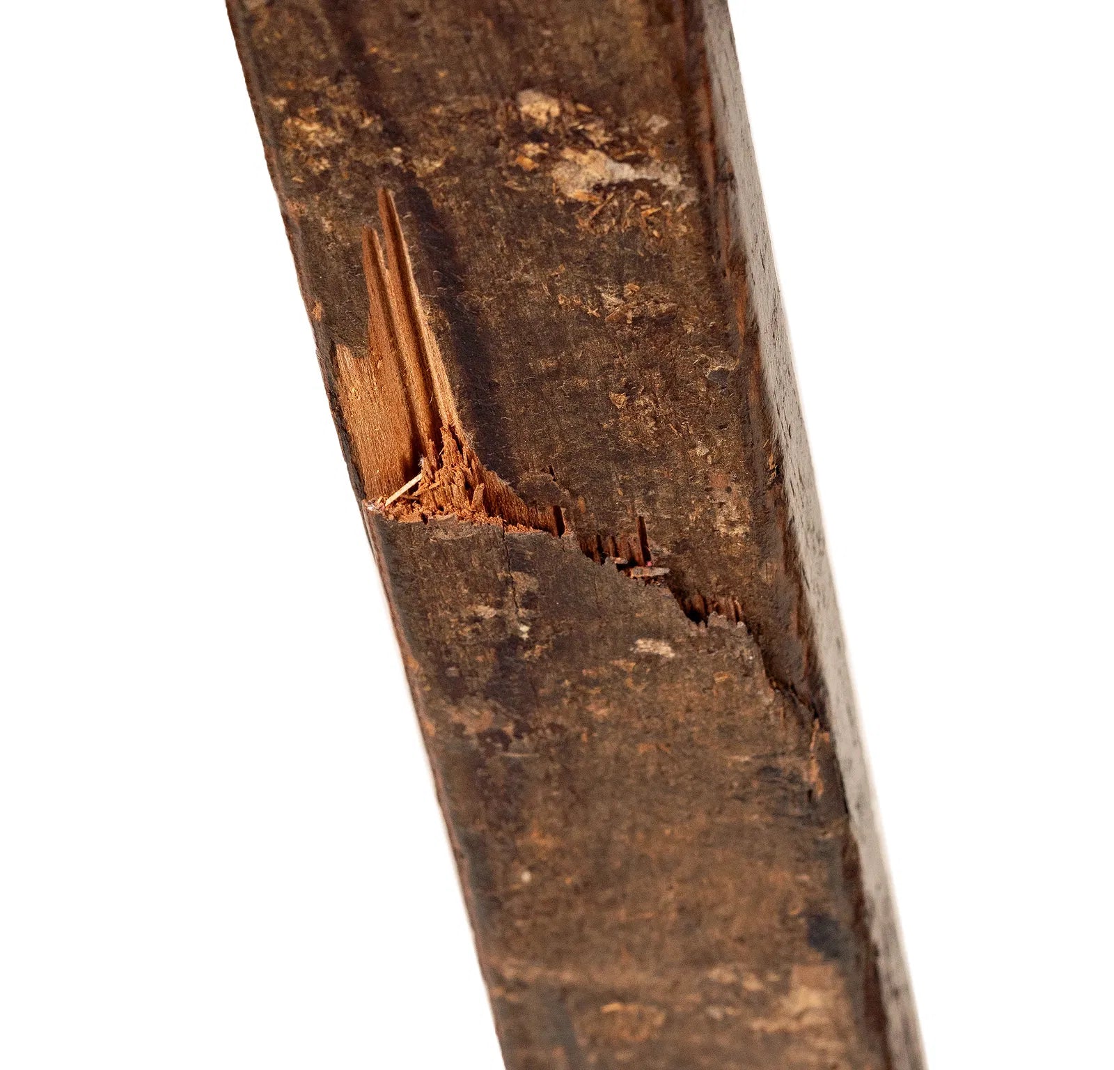 AF1-336: Antique 18th Century French Provincial Fruitwood Work Table Modified to Coffee Table