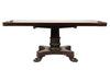 Antique English Regency Mahogany Pedestal Library Table Early 19th Century | Work of Man