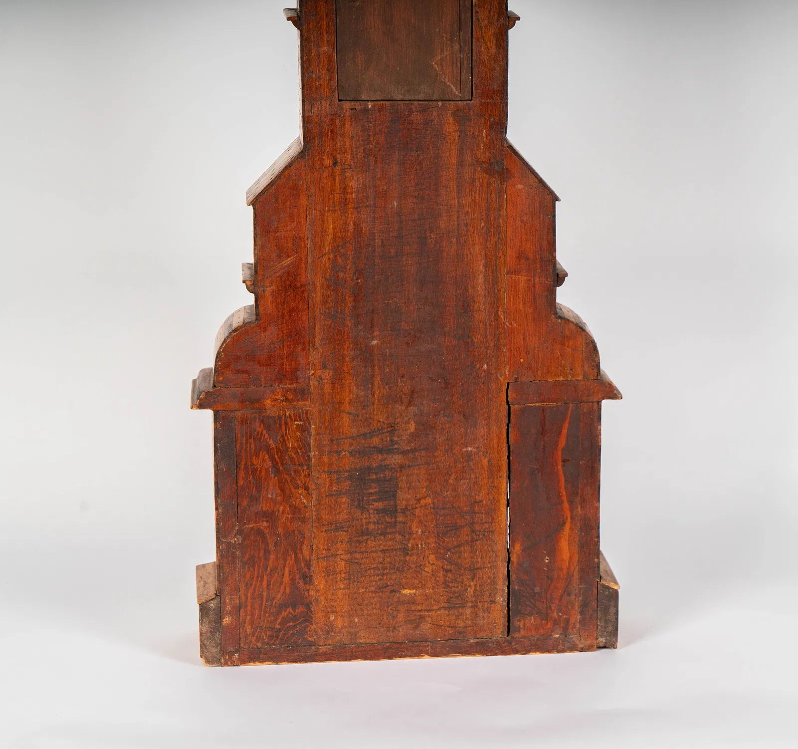 AW244: Antique 19th Century Spanish Colonial Hand Crafted Wooden Retablo