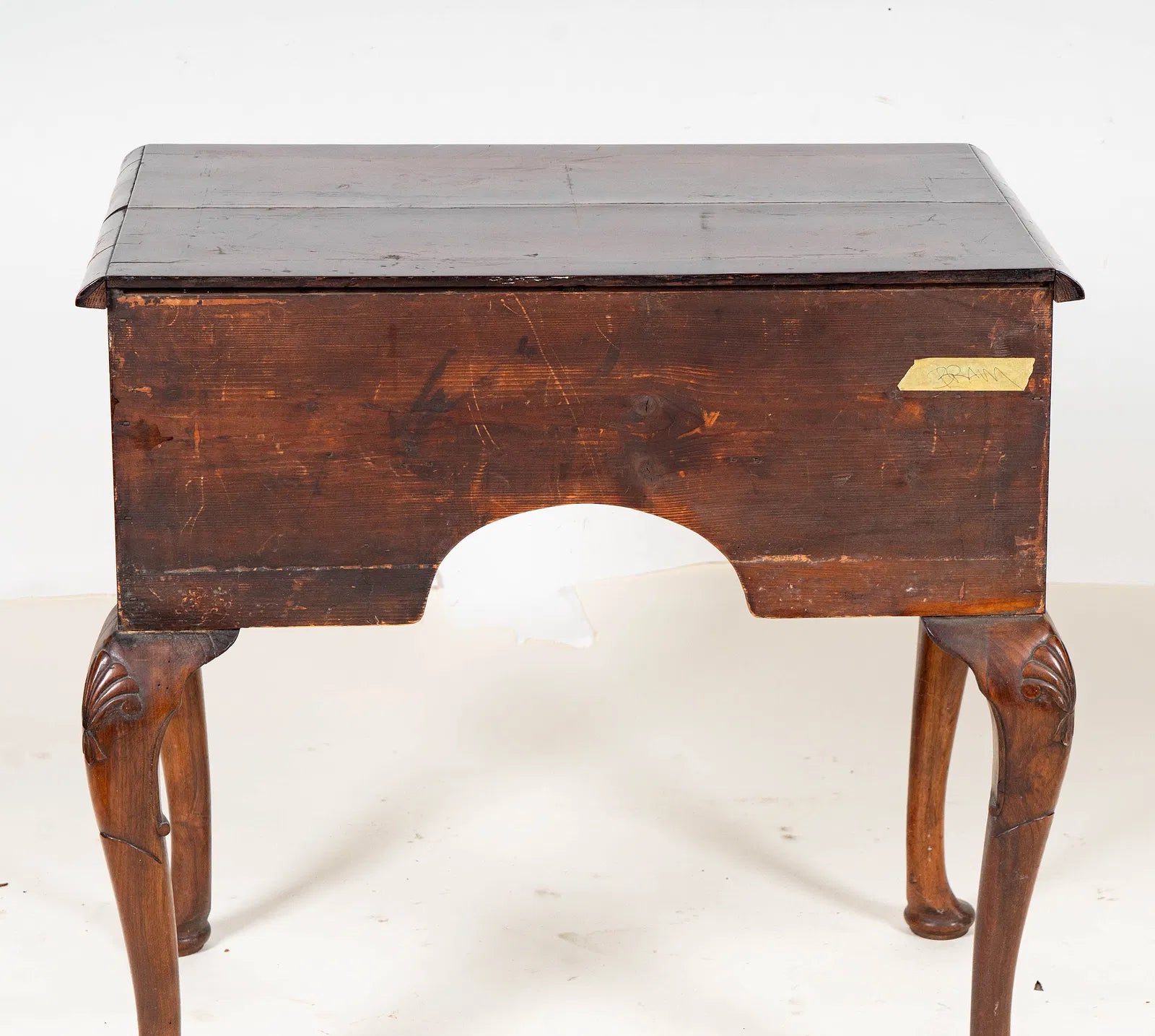 AF4-130: Antique English Queen Anne Walnut Lowboy Mid 18th Century
