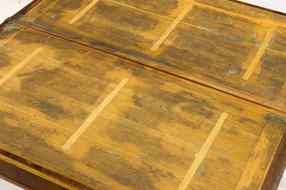 AF1-203: Antique Georgian Mahogany Flip Top Extension Game Table Late 18th Century