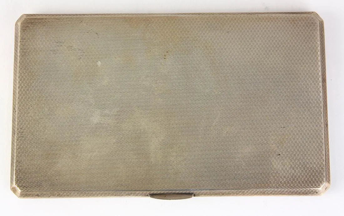 CR12-009: Early 20th Century English Sterling Silver Card Case, Birmingham 1921