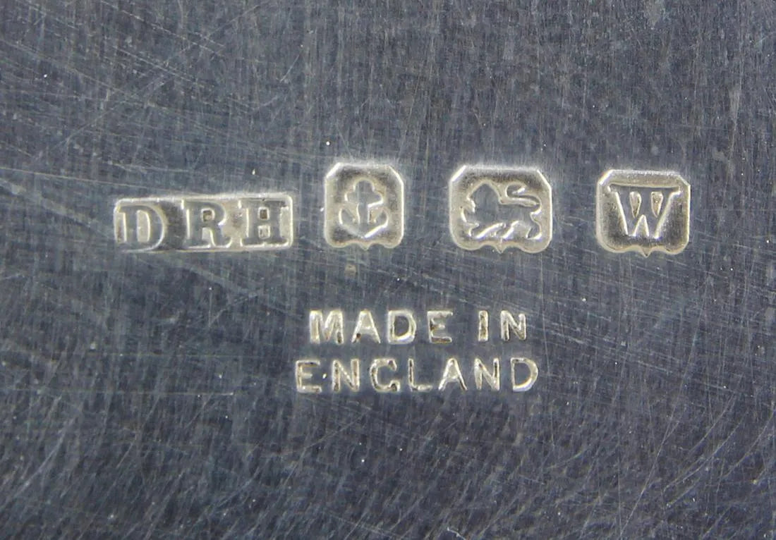 CR12-009: Early 20th Century English Sterling Silver Card Case, Birmingham 1921