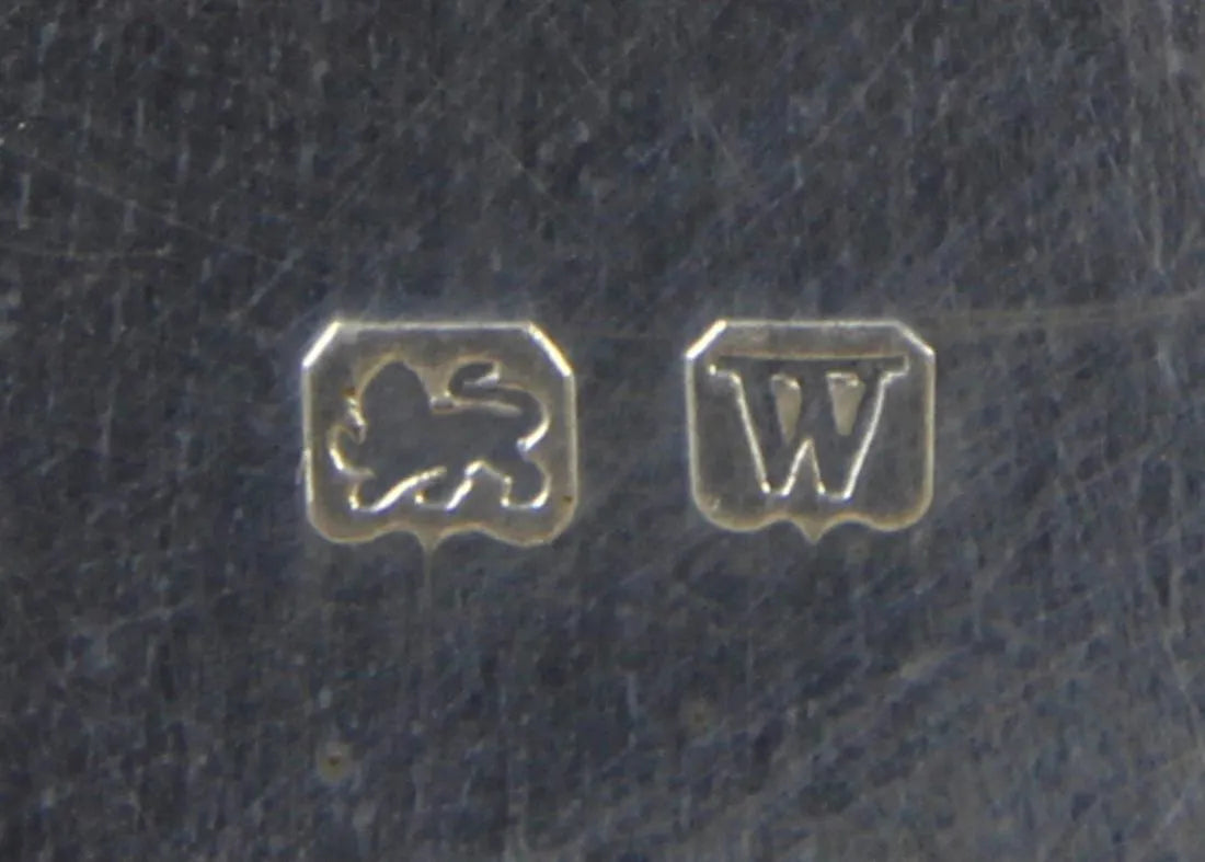 CR12-009: Early 20th Century English Sterling Silver Card Case, Birmingham 1921