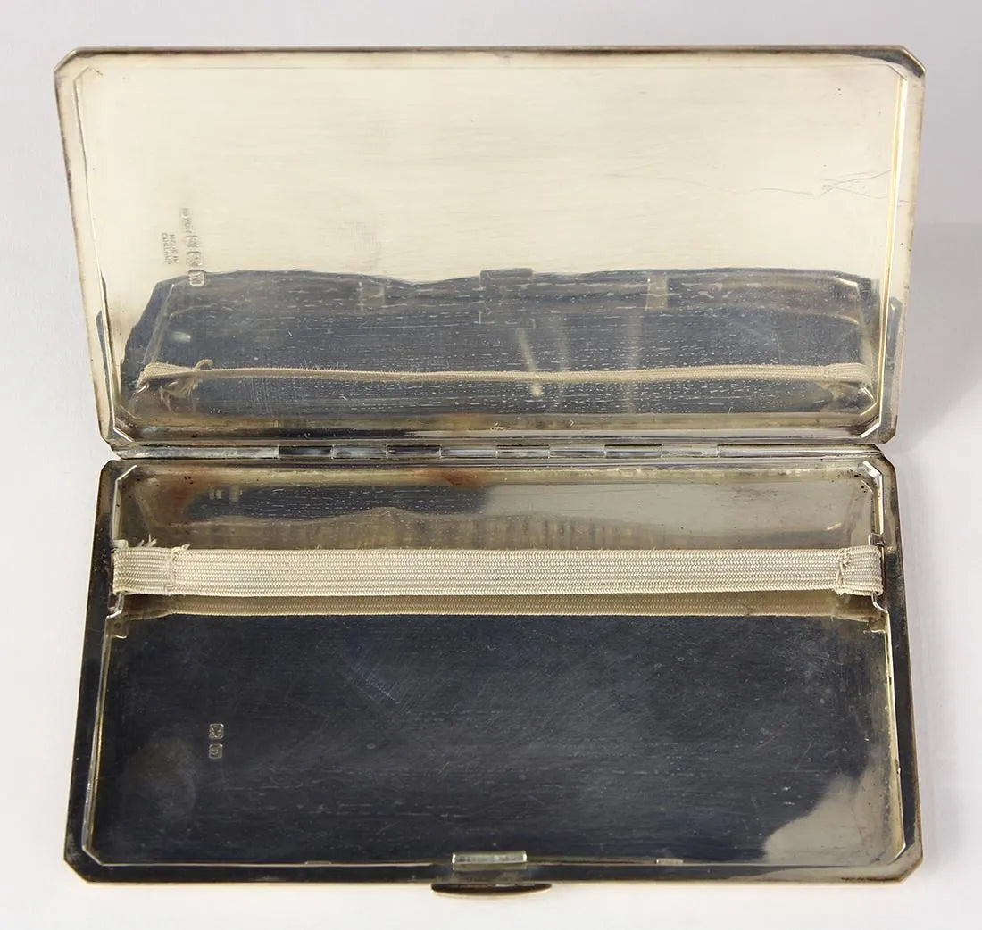 CR12-009: Early 20th Century English Sterling Silver Card Case, Birmingham 1921