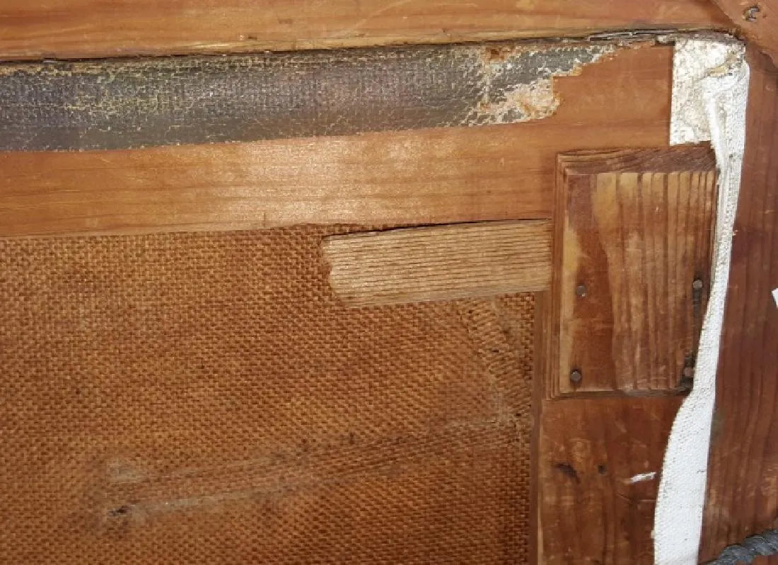 AW583: French School - Early 20th Century - Bistro Interior - Oil on Canvas