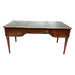 ANTIQUE EARLY 20TH CENTURY LOUIS XVI STYLE MAHOGANY BUREAU PLAT W/ LEATHER TOP | Work of Man