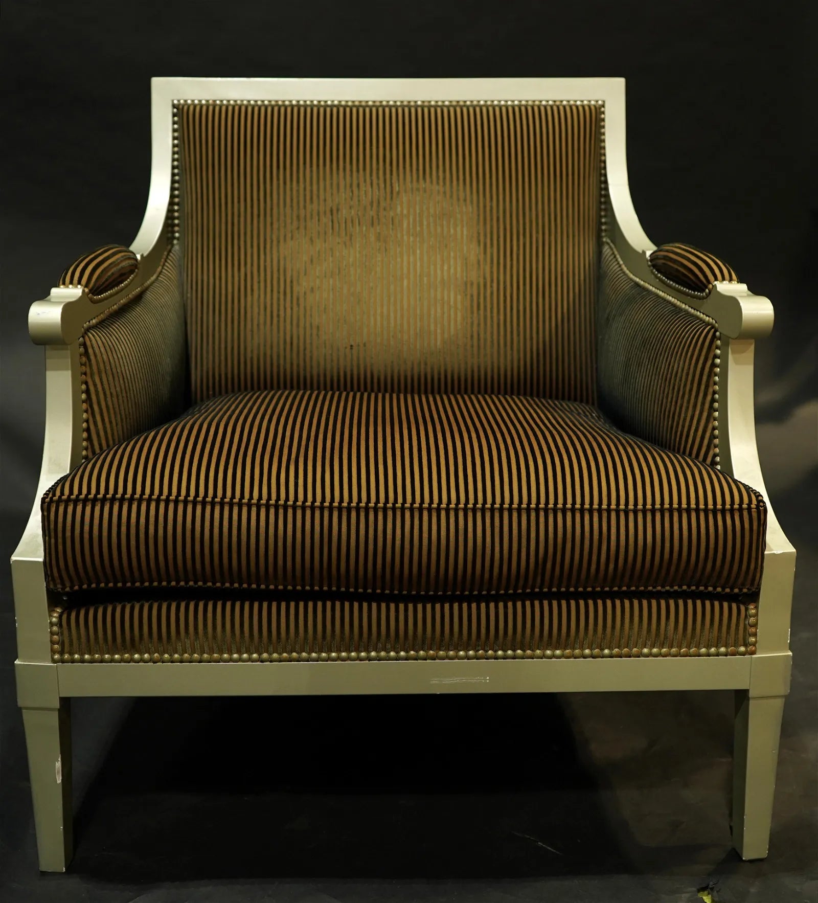 AF2-379: Vintage Pair of Designer Roche Bobois Club Chairs