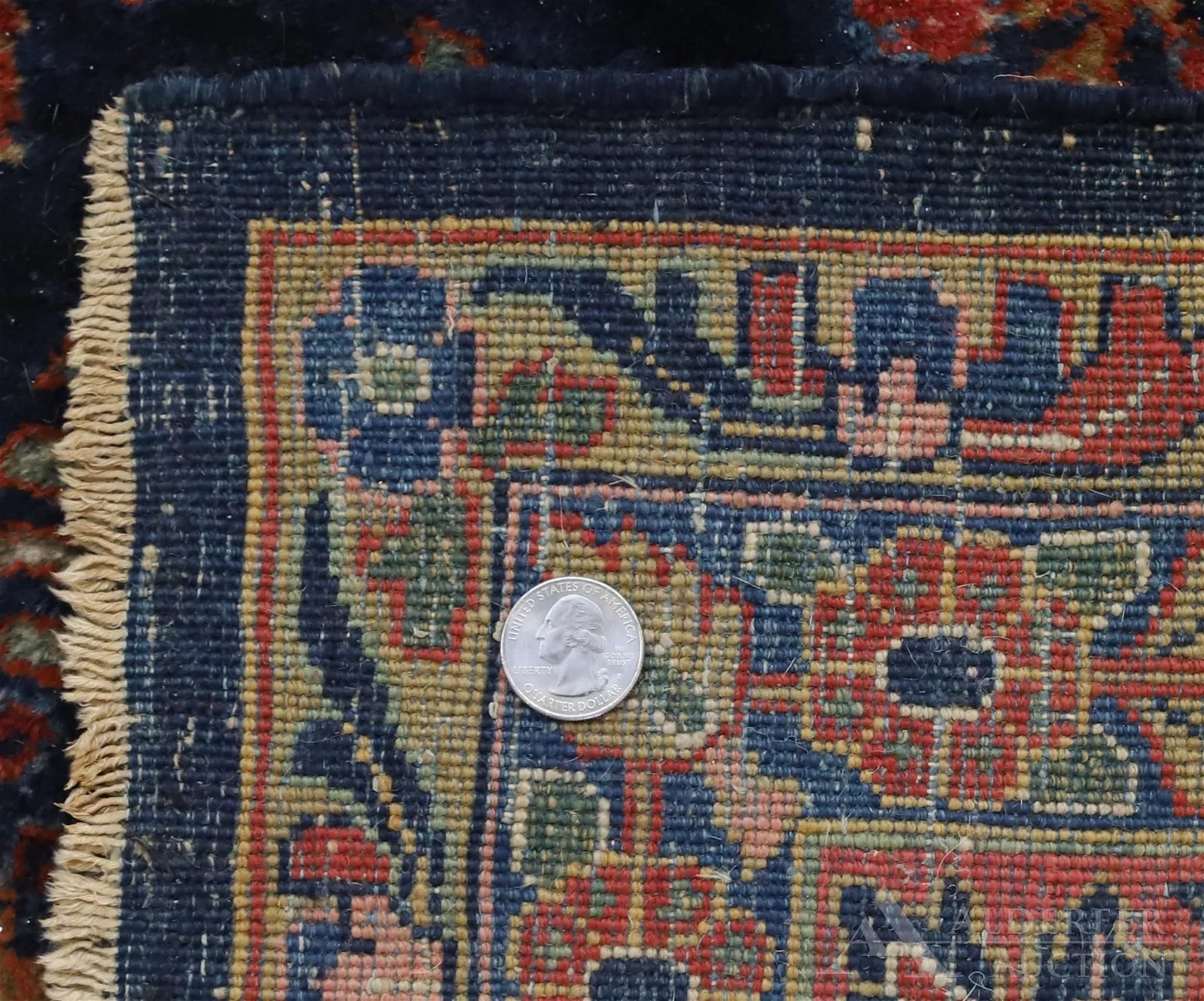 OR6-007: Early 20th Century Persian Sarouk room Size Rug