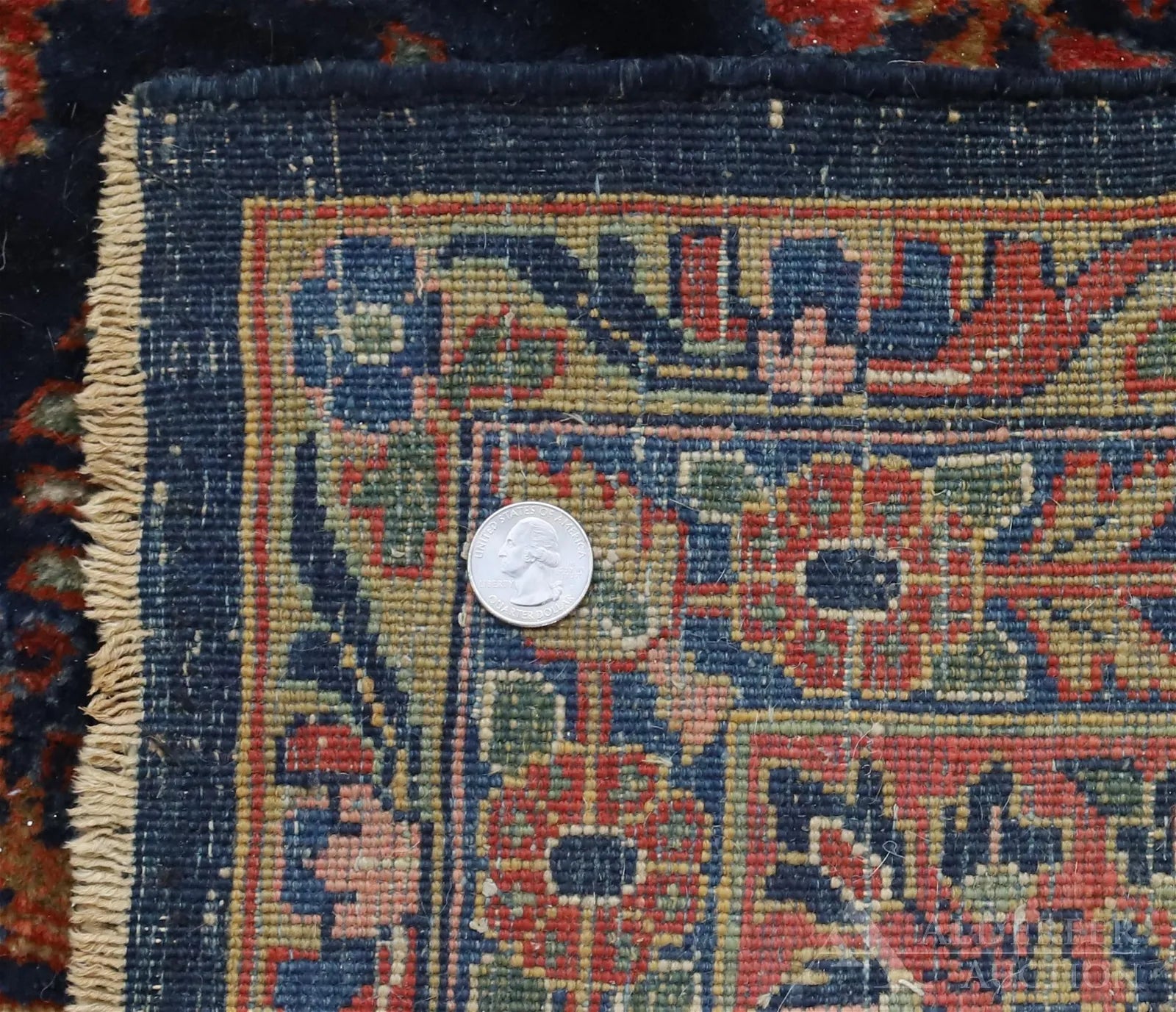 OR6-007: Early 20th Century Persian Sarouk room Size Rug