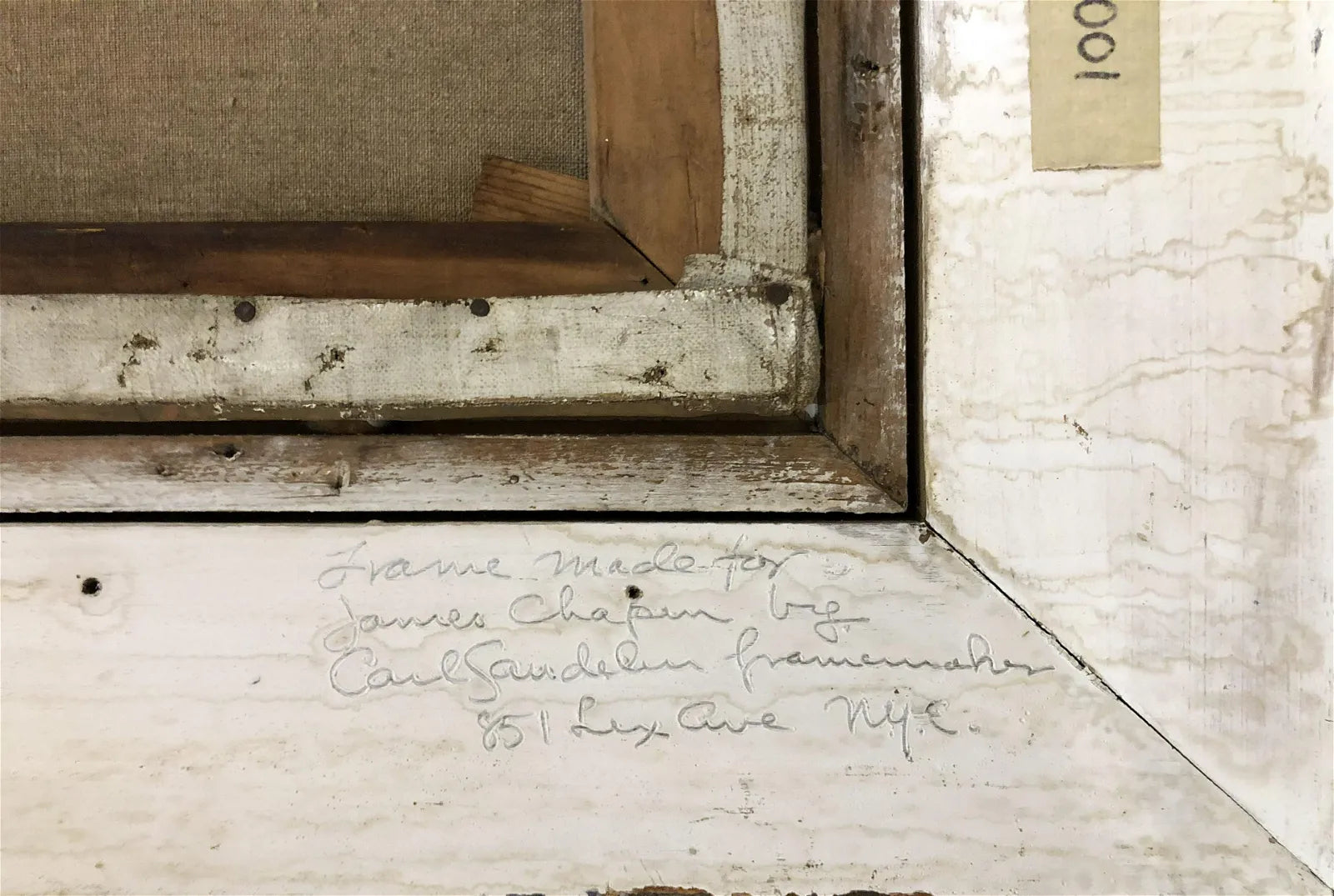 AW611: : James Ormsbee Chapin C 1942 -  "Carolina Native” Oil on Canvas -