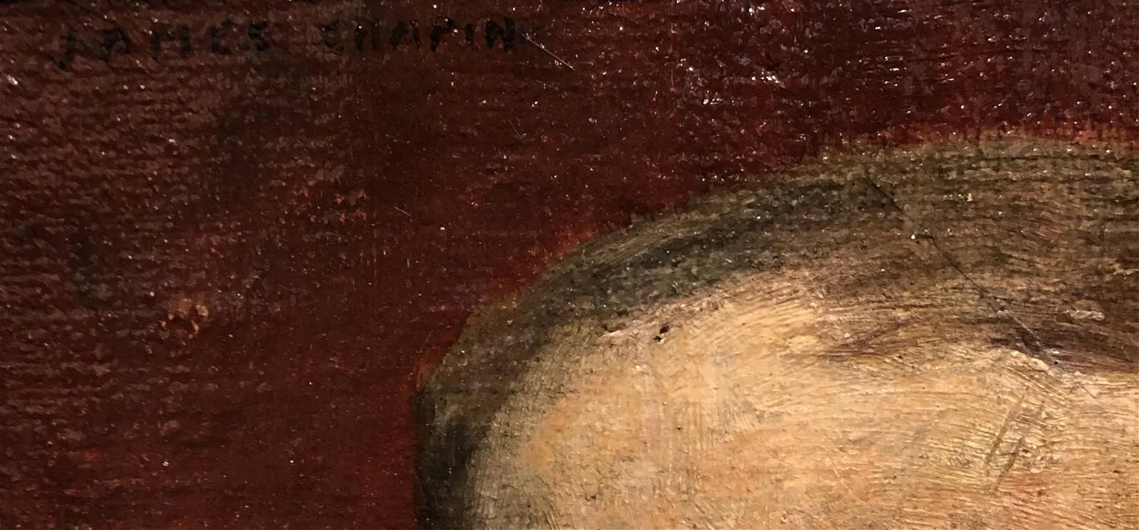 AW610: : James Ormsbee Chapin C 1912 Portrait of a Man Antwerp Royal Academy Oil on Canvas