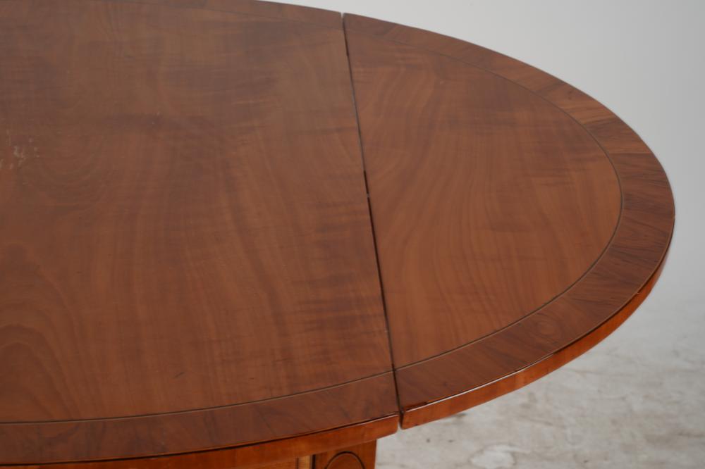 AF1-076:  ANTIQUE LATE 18TH CENTURY AMERICAN SHERATON SATINWOOD PEMBROKE TABLE