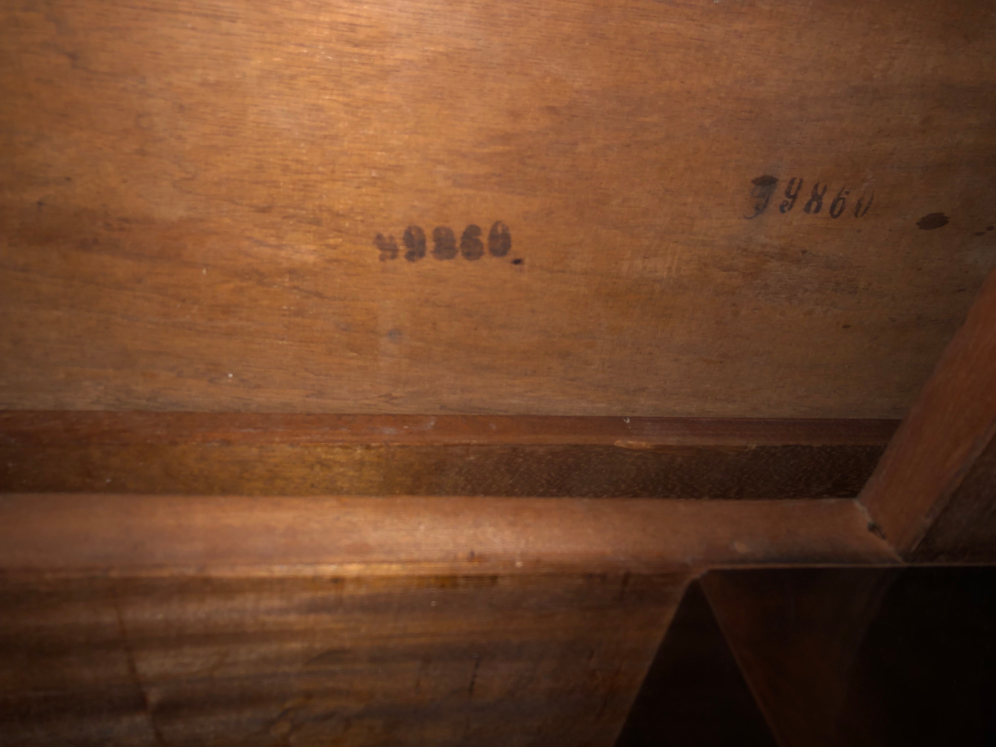 AF1-009: Circa 1930's GOUFFE French Art Deco Rosewood Dining Table Manner of Jacques Ruhlmann