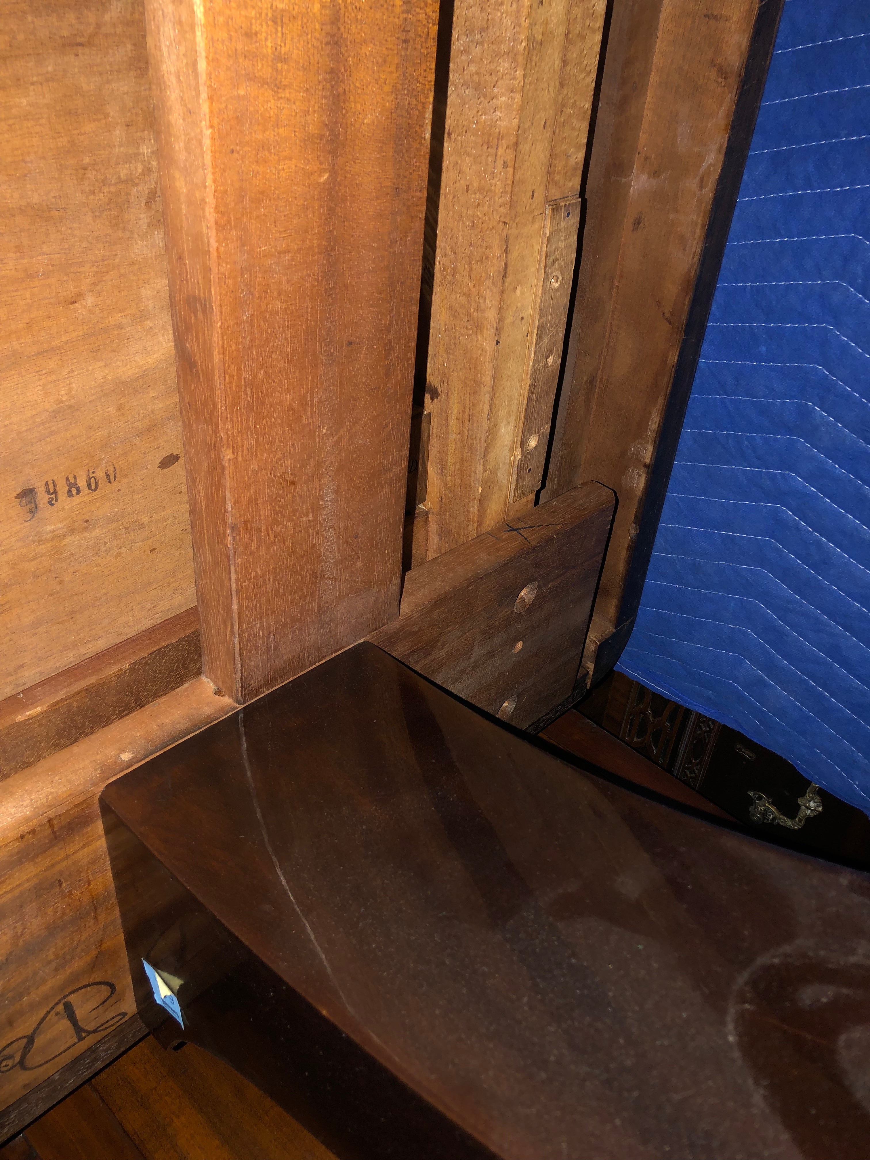 AF1-009: Circa 1930's GOUFFE French Art Deco Rosewood Dining Table Manner of Jacques Ruhlmann