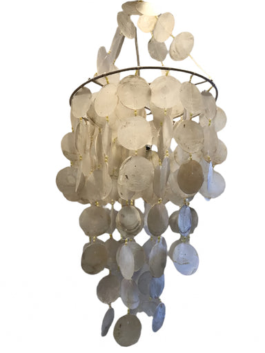 Modern Capiz Shell Chandelier | Work of Man