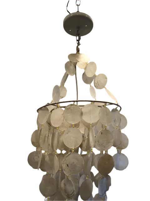 Modern Capiz Shell Chandelier | Work of Man