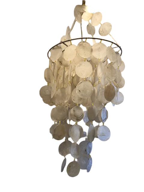 Modern Capiz Shell Chandelier | Work of Man