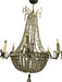 Antique 19th Century Neoclassical Crystal  Chandelier  | Work of Man