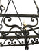 Antique Spanish Colonial Revival Hand Forged Iron Chandelier | Work of Man