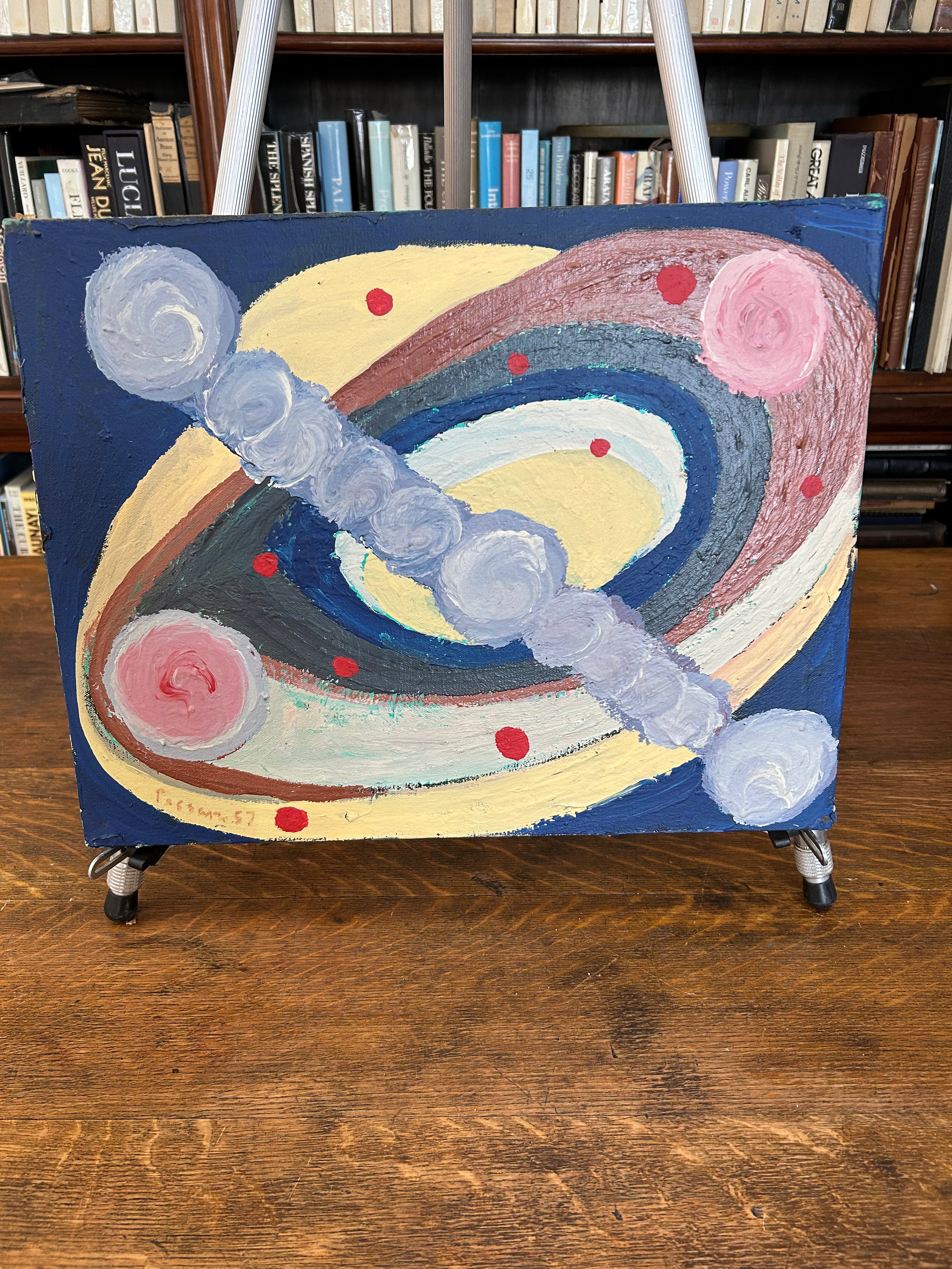 AW873: Anatoly Andreevich Passan - Sapkov Oil on Canvas Painting