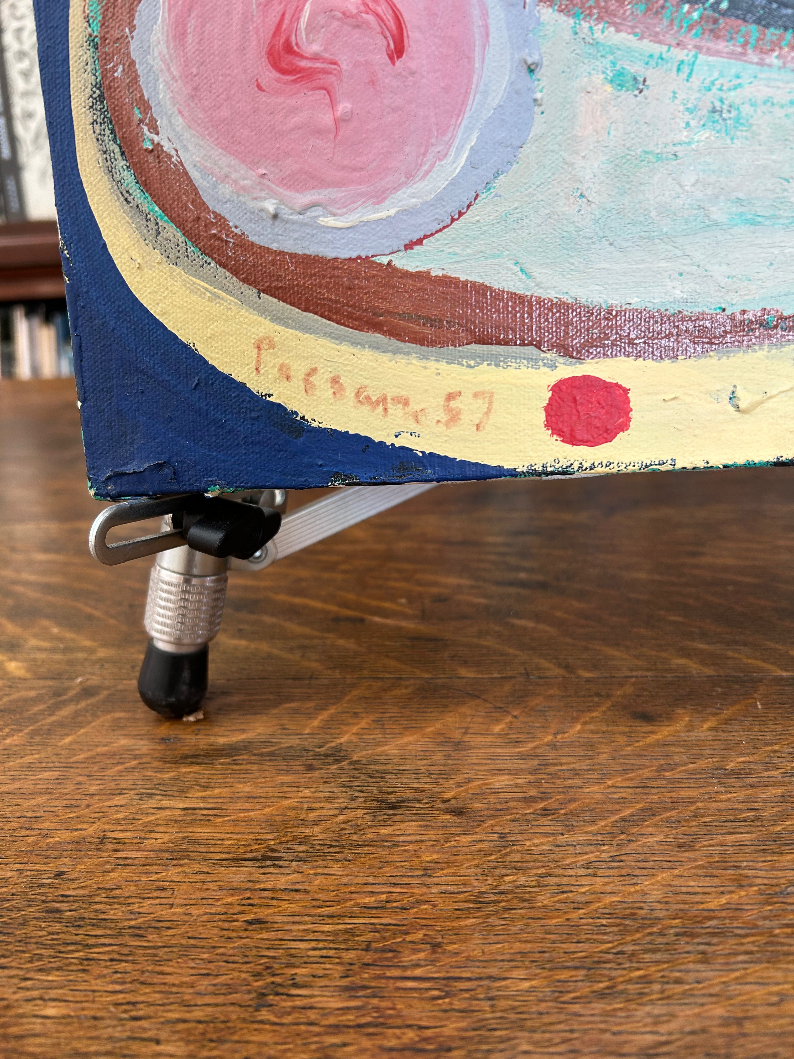 AW873: Anatoly Andreevich Passan - Sapkov Oil on Canvas Painting