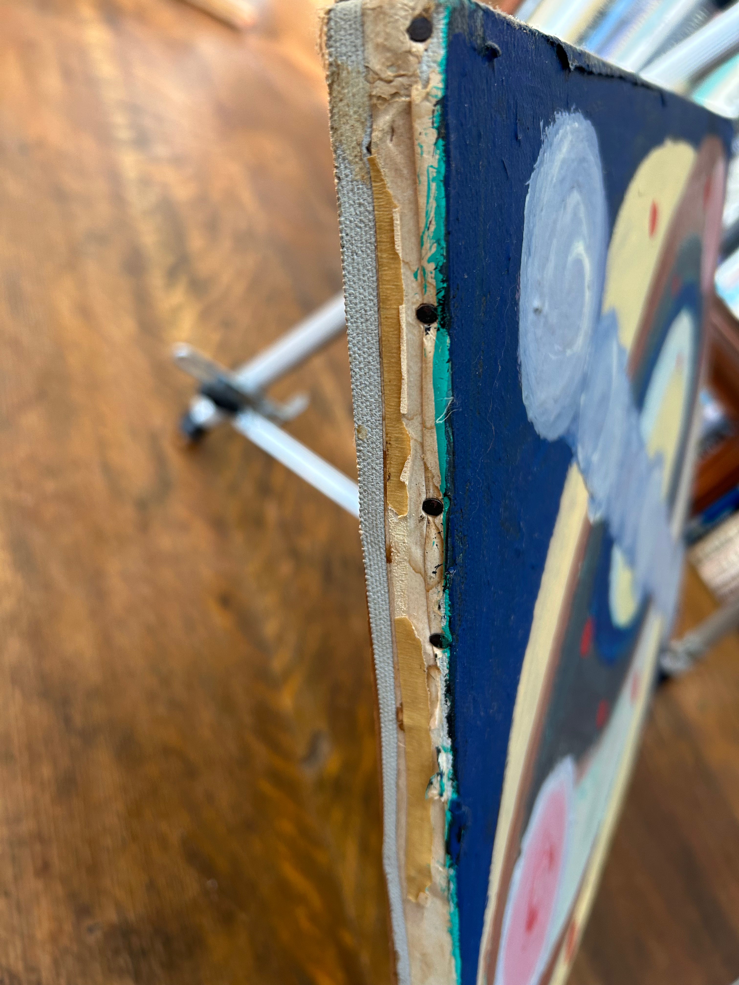 AW873: Anatoly Andreevich Passan - Sapkov Oil on Canvas Painting