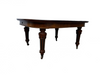 Antique Circa 1860 American Victorian Walnut Extension Dining Table | Work of Man