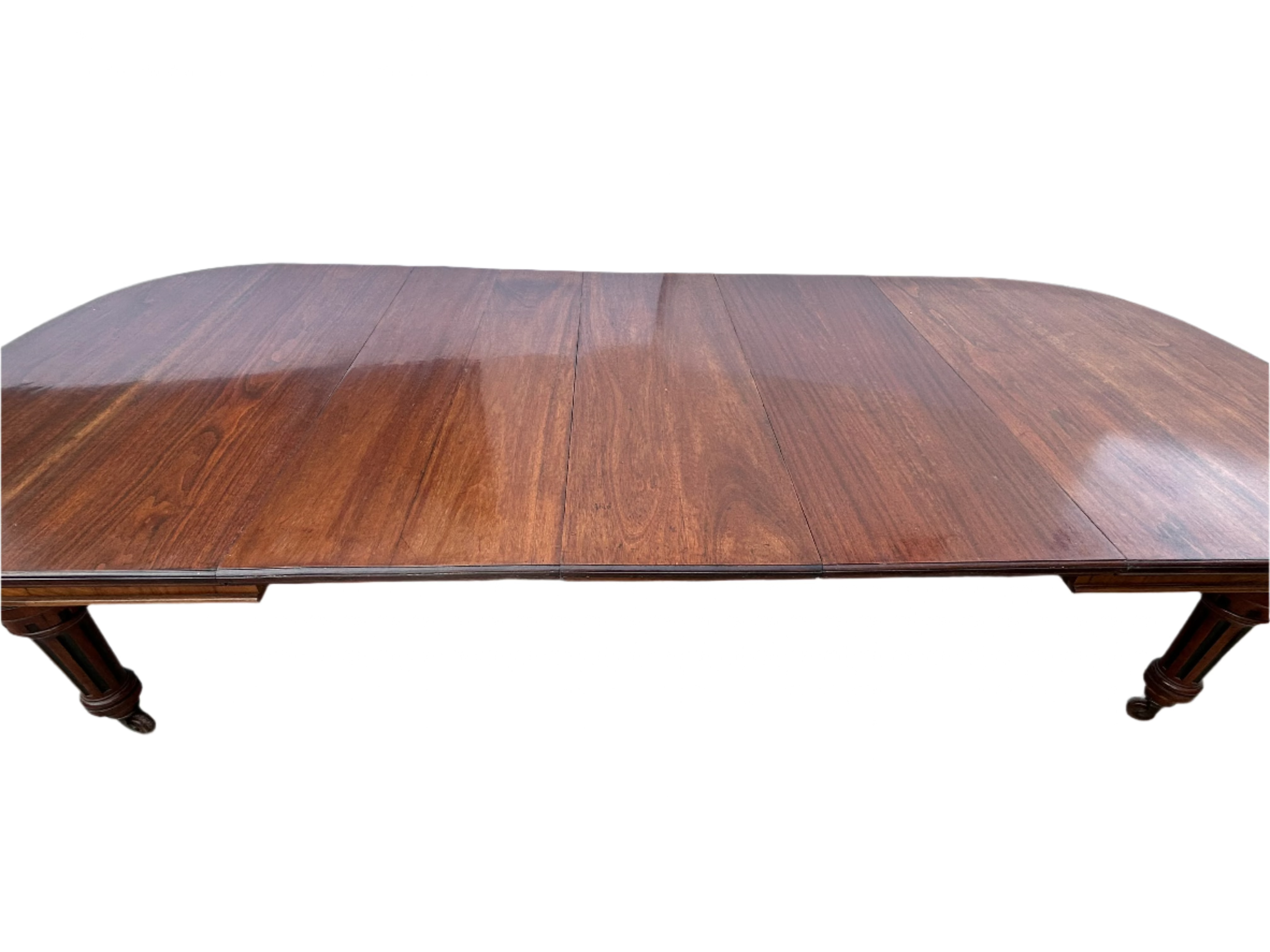 Antique Circa 1860 American Victorian Walnut Extension Dining Table | Work of Man