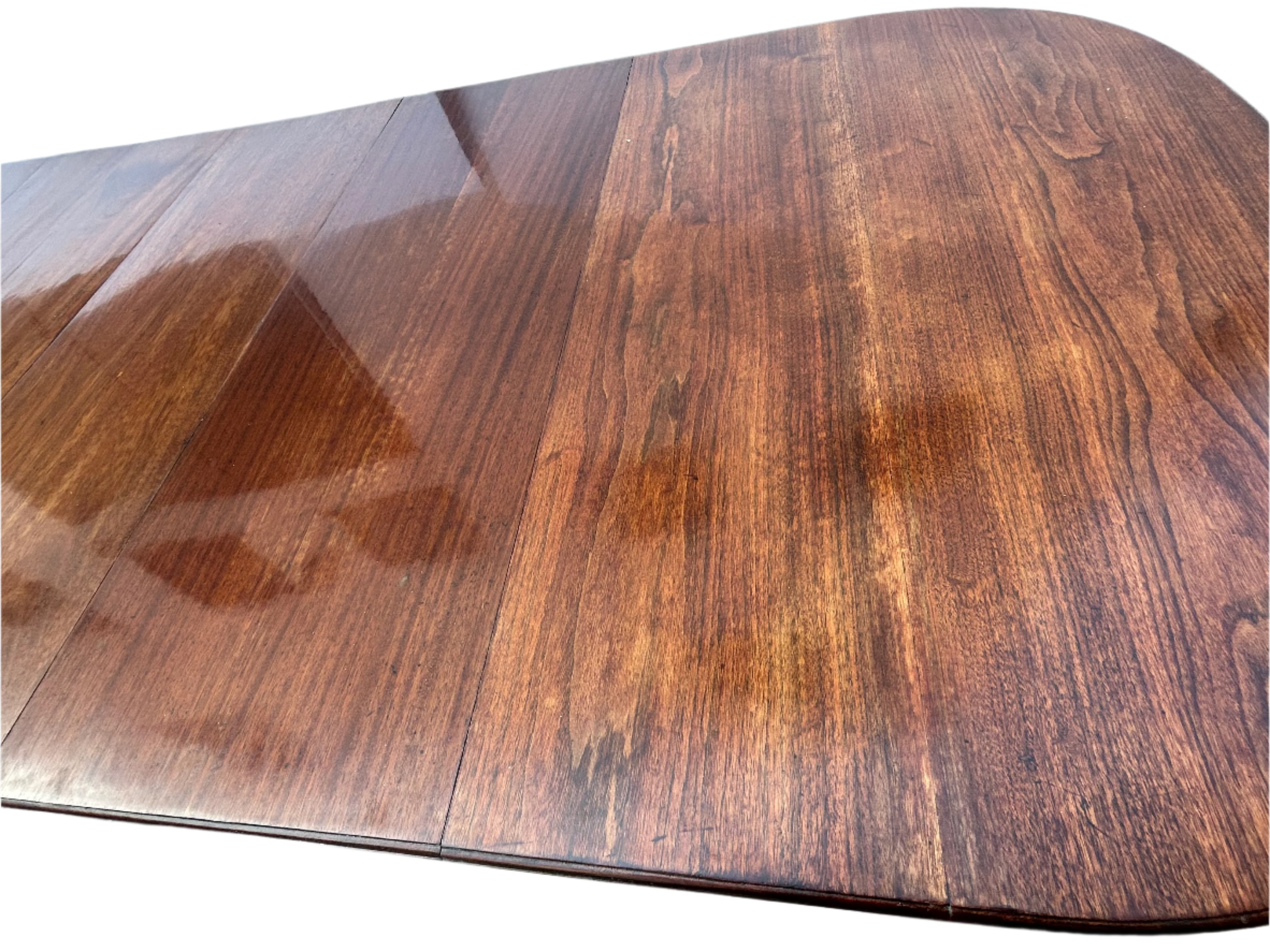 Antique Circa 1860 American Victorian Walnut Extension Dining Table | Work of Man