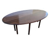Antique English Oval Drop Leaf Table Late 19th Century | Work of Man