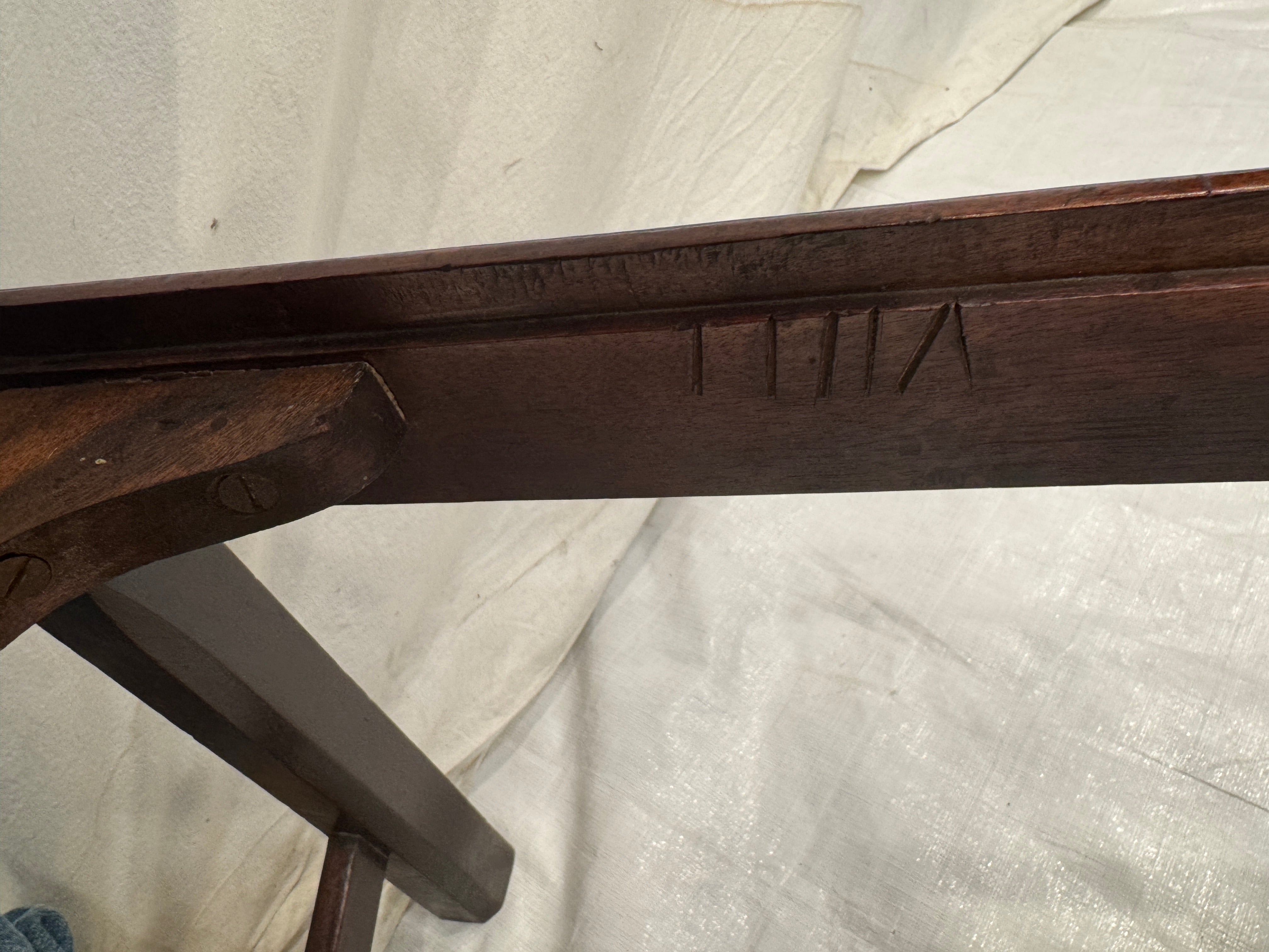 AF2-612: Antique Pair of American Federal Mahogany Ladder-Back Side Chairs Early 19th Century