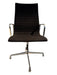 Vintage Eames Group Management Aluminum Executive Desk Chair Black Fabric Four Star Base | Work of Man