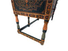 Vintage Moroccan Hand Painted Desk and Chair Late 20th Century | Work of Man