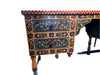 Vintage Moroccan Hand Painted Desk and Chair Late 20th Century | Work of Man